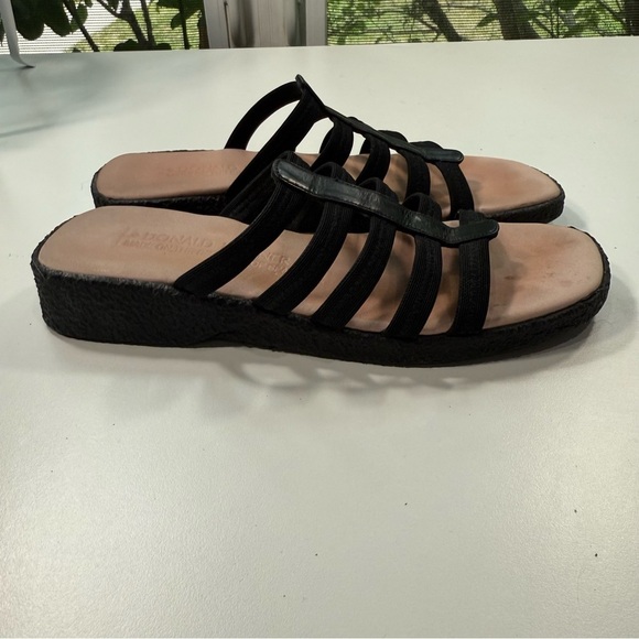 Donald J. Pliner Strappy Black Sandals Women’s Size 5.5 - Picture 4 of 10